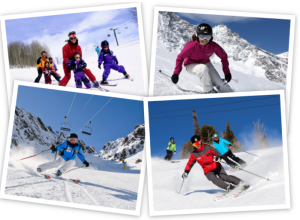 esqui collage